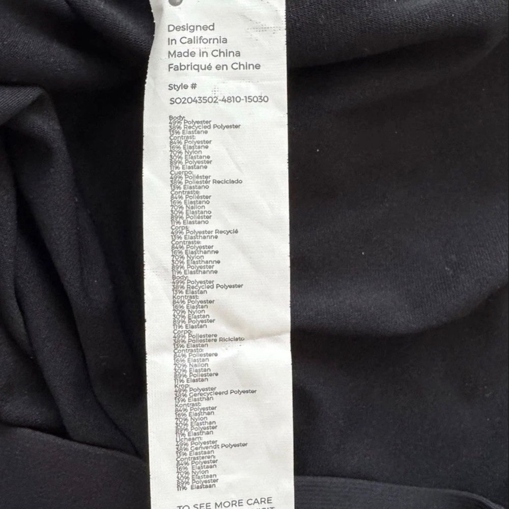 Fabletics The 9” Franchise Short Lined Navy Blue Zip Pockets Mens Medium M - Picture 2 of 4